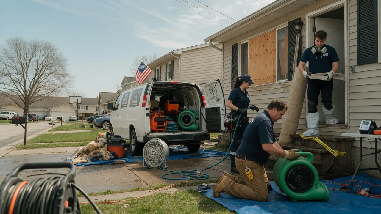 Water Damage Restoration in Thompsontown, PA near me